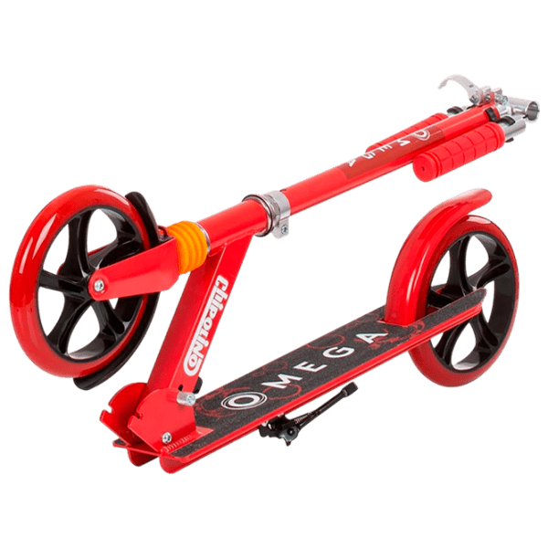 Trotinetă pentru copii cu două roți Chipolino Omega (DSOME0233RE) Red 8 ani, 100 kg, Din PU photo 4