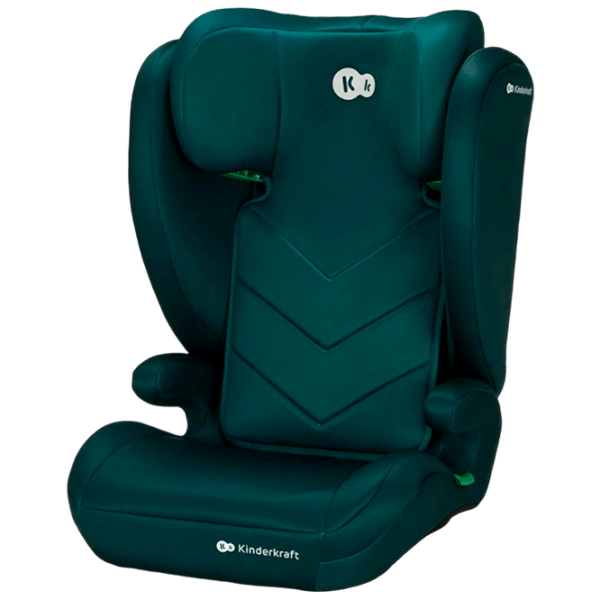 Scaun auto KinderKraft I-Spark i-Size KCISPA00GRE0000 Green 3 ani - 12 ani, 36 kg photo 1
