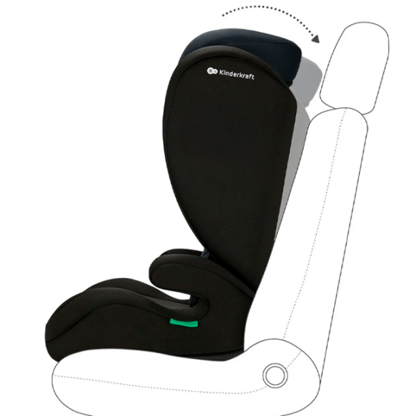 Scaun auto KinderKraft I-Spark i-Size KCISPA00GRY0000 Gray 3 ani - 12 ani, 36 kg photo 5