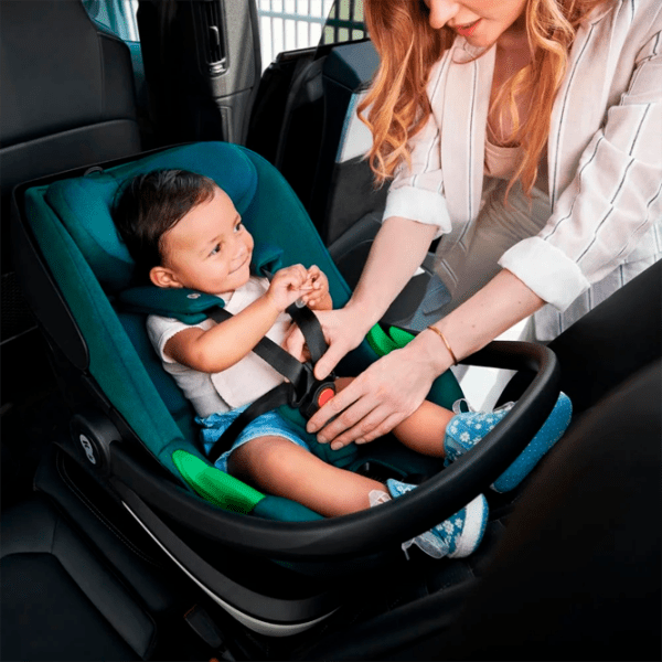 Детское автокресло KinderKraft I-Care i-Size KCICAR00BLU0000 Зелёный 0 месяцев - 1 год, 13 кг photo 5