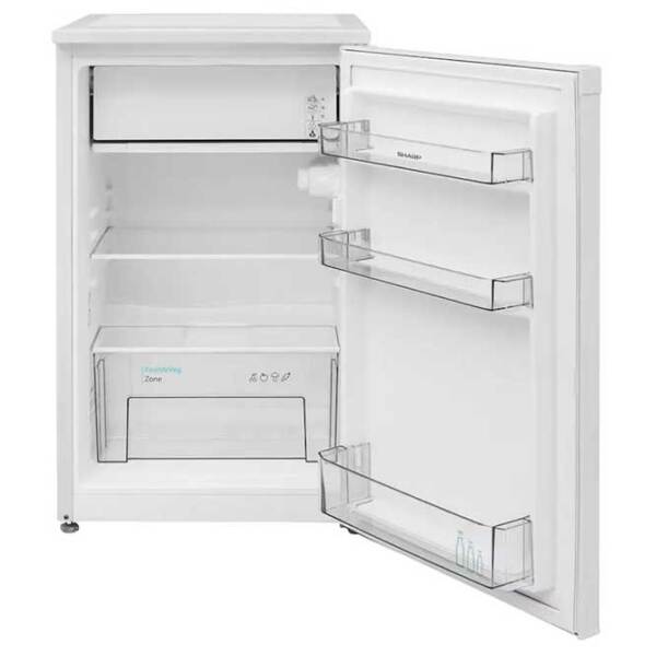 Frigider SHARP SJ-UE088T0W-EU White 77l/ Automat, 12l/ Manual, E photo 2