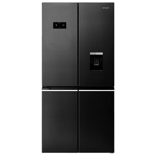 Холодильник SHARP SJ-NFA25IHDAE-EU Black 322Л/ No Frost, 166л/ No Frost, E photo 1