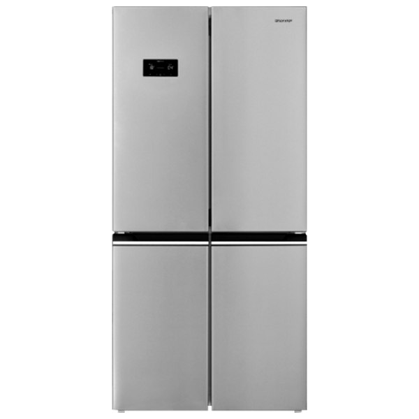 Frigider SHARP SJ-NFA25IHXIE-EU Inox 322l/ No Frost, 166l/ No Frost, F photo 1