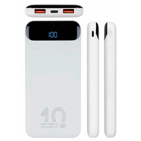 Power Bank 10000 mAh RivaCase VA2540 (20 W) White  photo 4