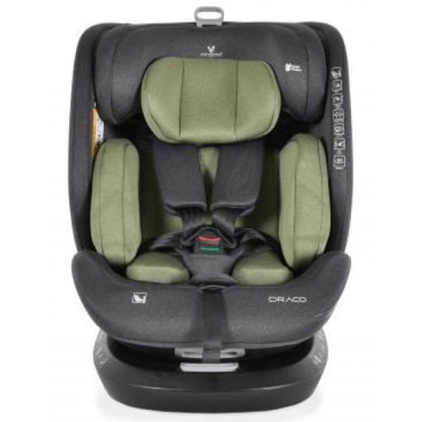 Детское автокресло Cangaroo Draco I-Size 00-00794843 Зелёный 0 месяцев - 12 лет, 36 кг photo 6