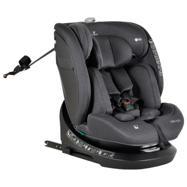 Детское автокресло Cangaroo Draco I-Size 00-00794856 Черный 0 месяцев - 12 лет, 36 кг photo 1