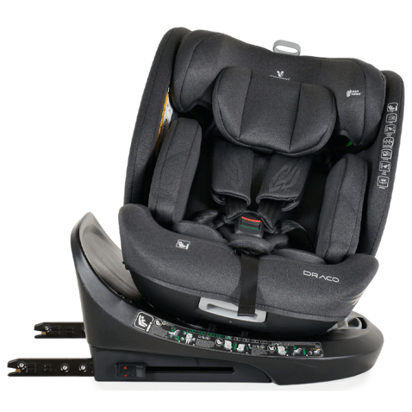 Детское автокресло Cangaroo Draco I-Size 00-00794856 Черный 0 месяцев - 12 лет, 36 кг photo 5