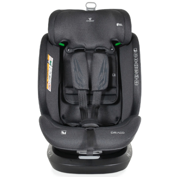 Детское автокресло Cangaroo Draco I-Size 00-00794856 Черный 0 месяцев - 12 лет, 36 кг photo 6