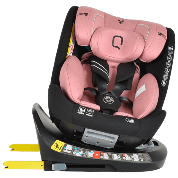 Детское автокресло Cangaroo Quill I-Size 00-00794866 Розовый 0 месяцев - 12 лет, 36 кг photo 4