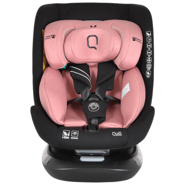 Детское автокресло Cangaroo Quill I-Size 00-00794866 Розовый 0 месяцев - 12 лет, 36 кг photo 6