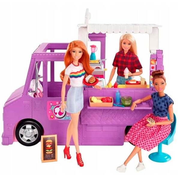Păpușă Barbie Food Truck model GMW07 3+ photo 2