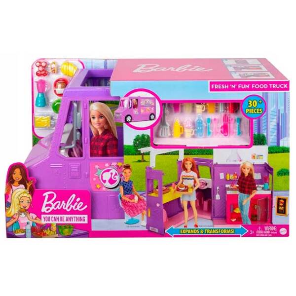Păpușă Barbie Food Truck model GMW07 3+ photo 3