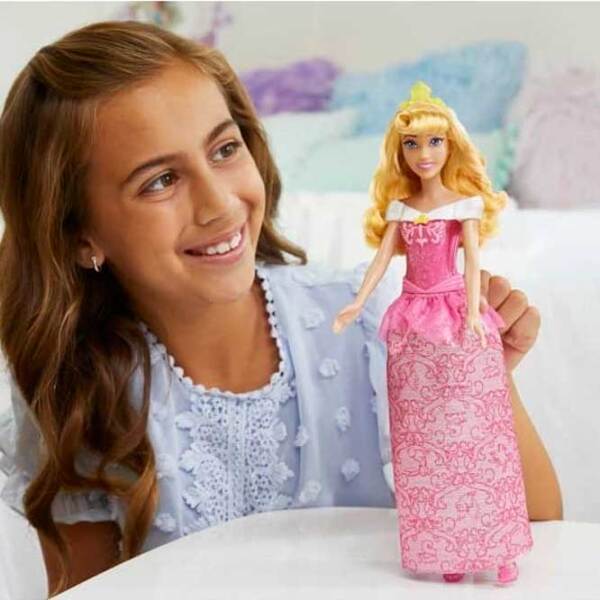 Păpușă Barbie Princess Aurora model HLW09 3+ photo 6