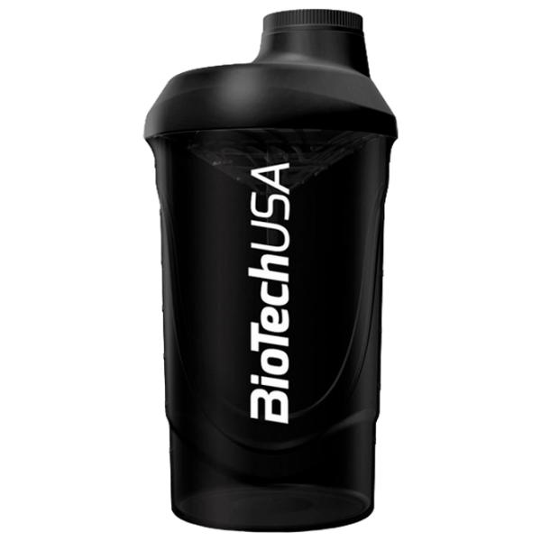 Шейкер BioTechUSA Wave Черный 600 мл photo 1