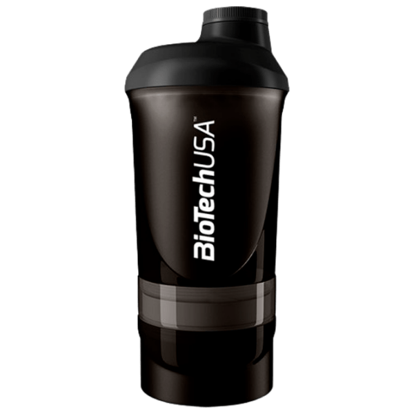 Shaker BioTechUSA Smart Black 600 ml photo 1
