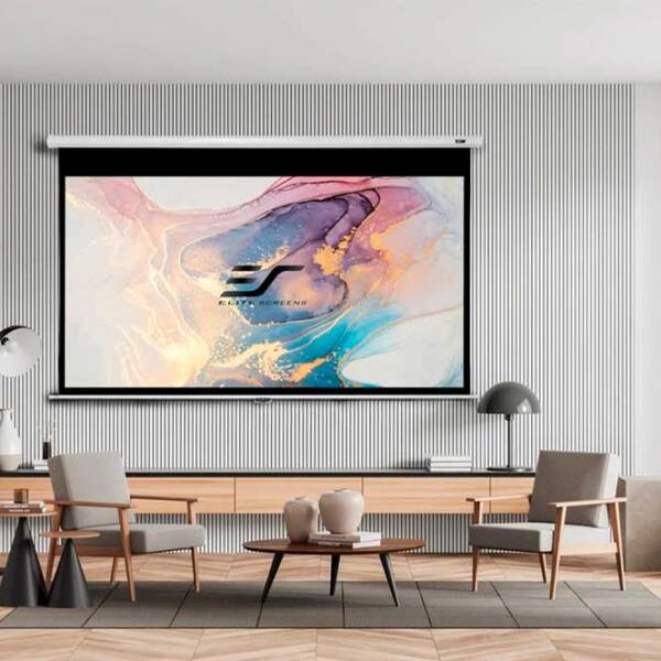 Ecran pentru proiector EliteScreens M150XWH2 150" (16:9) White Pe perete, Lățime ecran: 338 cm, &Icirc;nălțime ecran: 186 cm photo 3