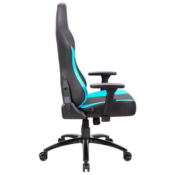 Scaun Gaming Newskill Akeron 5608808 Black Blue  photo 3