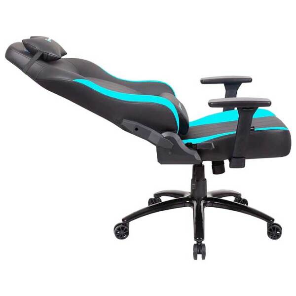 Scaun Gaming Newskill Akeron 5608808 Black Blue  photo 4