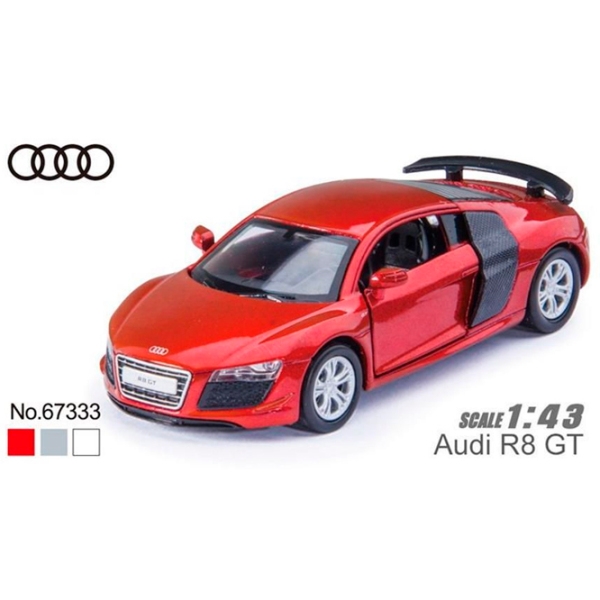 Mașină MSZ Audi R8 GT 67333 Multicolor  photo 3