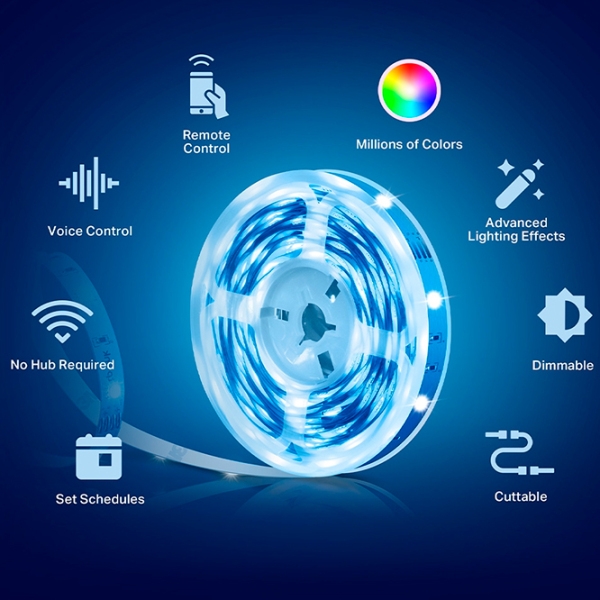 Светодиодная лента TP-Link Tapo L900-5 Белый  photo 2