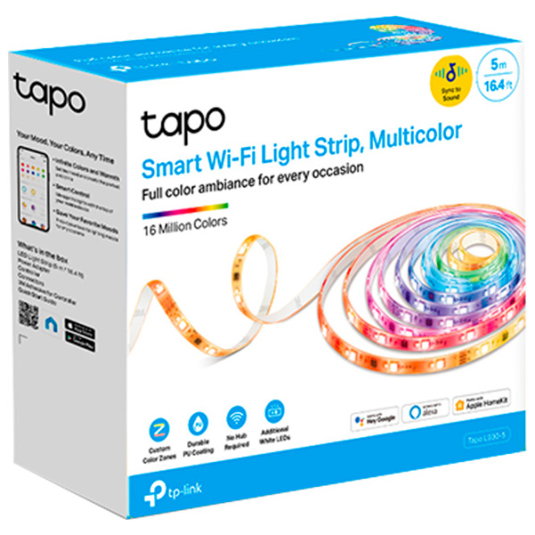 Светодиодная лента TP-Link Tapo L930-5 Белый  photo 8