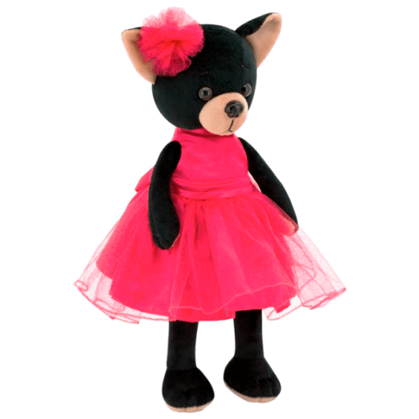 Jucărie moale Orange Toys Animals Blacky Carmen Black 3+