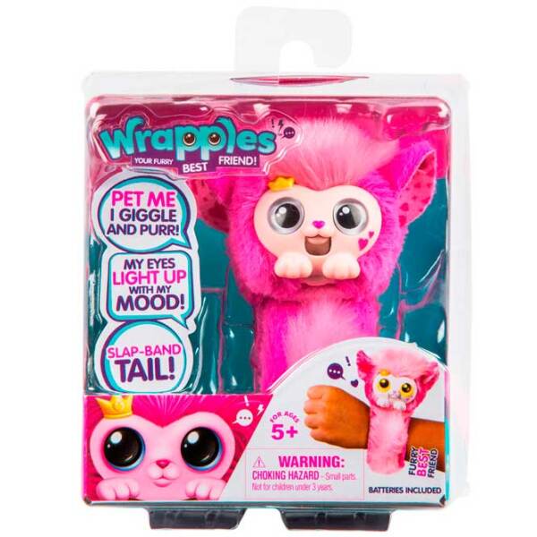 Мягкая игрушка Little Live Pets Animals Wrapples Розовый 3+ photo 5