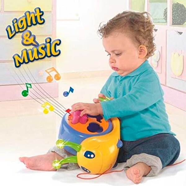 Игрушка каталка Molto Animals 6005 Желтый 3+ photo 5
