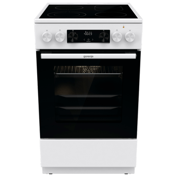 Aragaz Gorenje GECS5C70WA White Tipul plitei: Electrică, 70 l, Tipul cuptorului: Electric photo 1