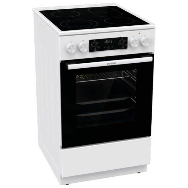 Aragaz Gorenje GECS5C70WA White Tipul plitei: Electrică, 70 l, Tipul cuptorului: Electric photo 2