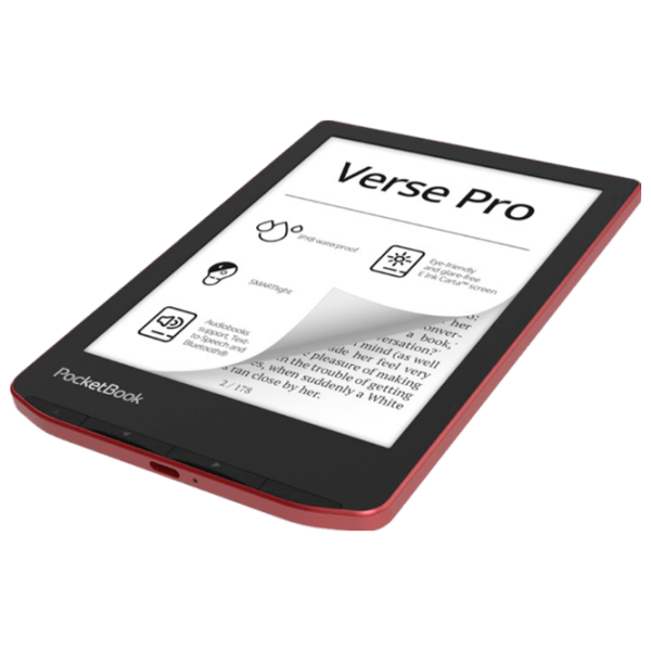 Carte electronică Pocketbook 634 Verse PRO 16 GB Red  photo 3