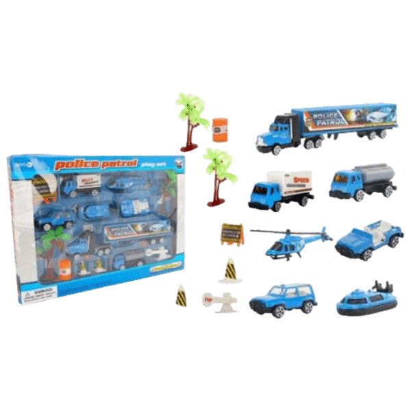 Set de mașini Optmarket МЕ01.244 3695197805599 Blue  photo 1