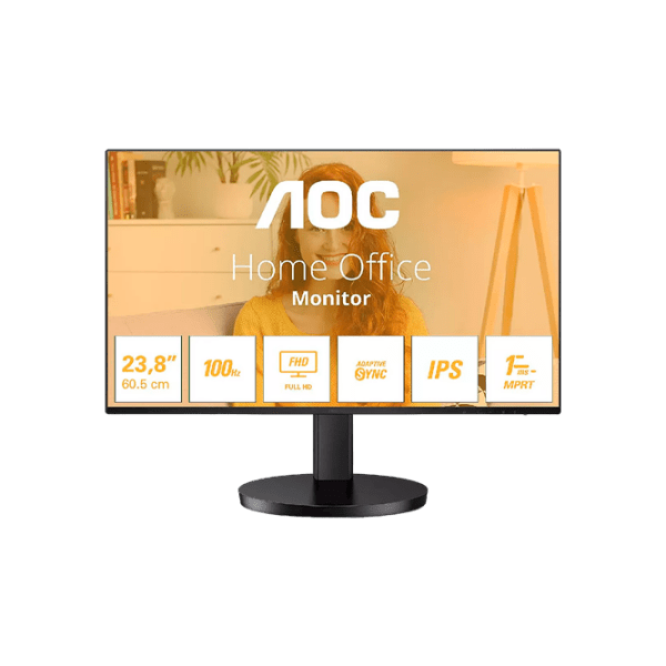 Монитор AOC 24B3HA2 Black 23.8" Full HD IPS WLED photo 1