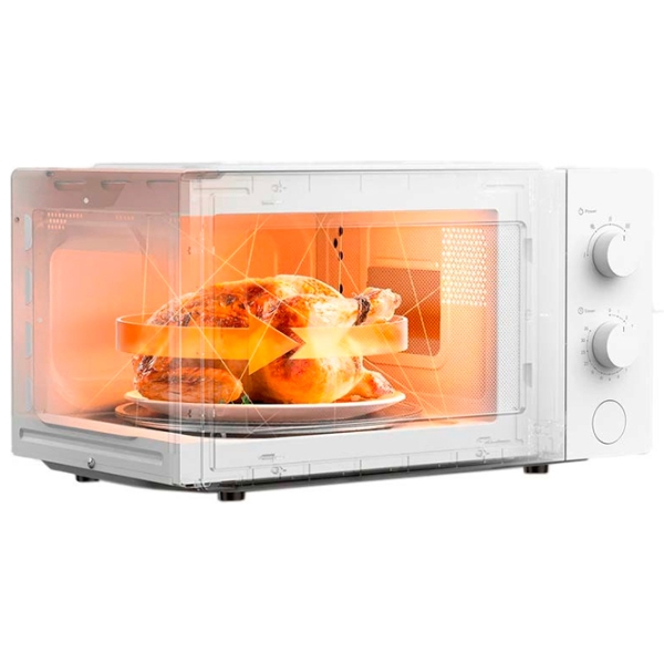 Cuptor cu microunde Xiaomi BHR7990EU White , 20l, 1100 W photo 3