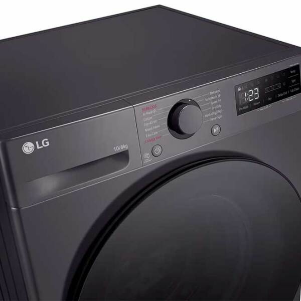 Mașină de spălat cu uscător LG F4DR510S2M Black 10 kg, 1400 rpm, A photo 9
