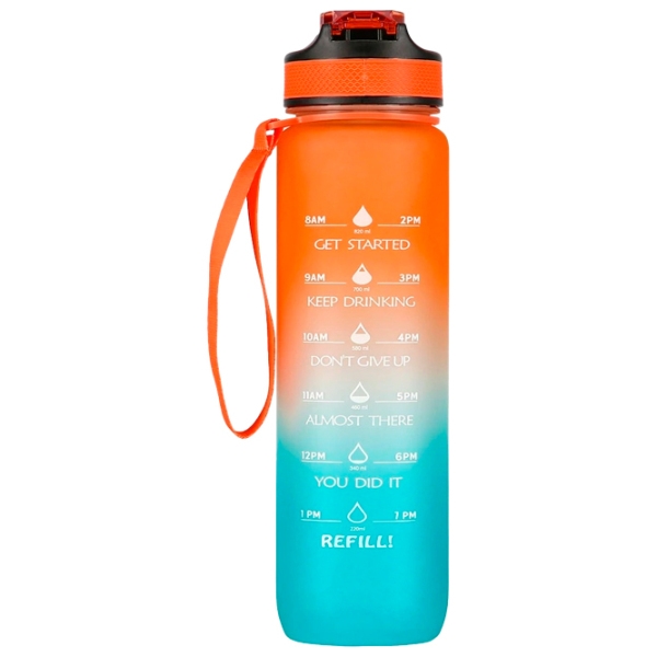 Бутылка для воды Nils NCD68 Orange 1000 мл photo 2
