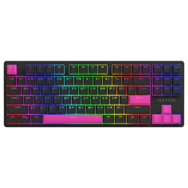 Accesorii pentru tastatură Hator Knockout Pink PBT Blue Gaming, photo 2