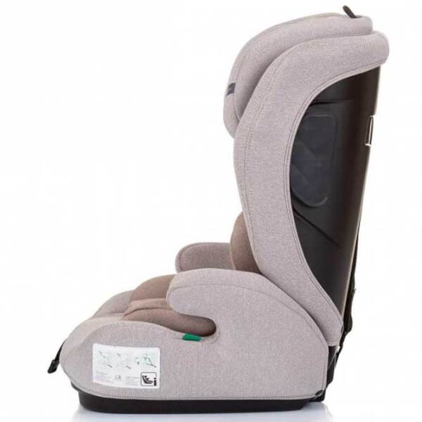 Scaun auto Chipolino ISOFIX SAFY 3800931058463 Beige 15 luni - 12 luni, photo 4