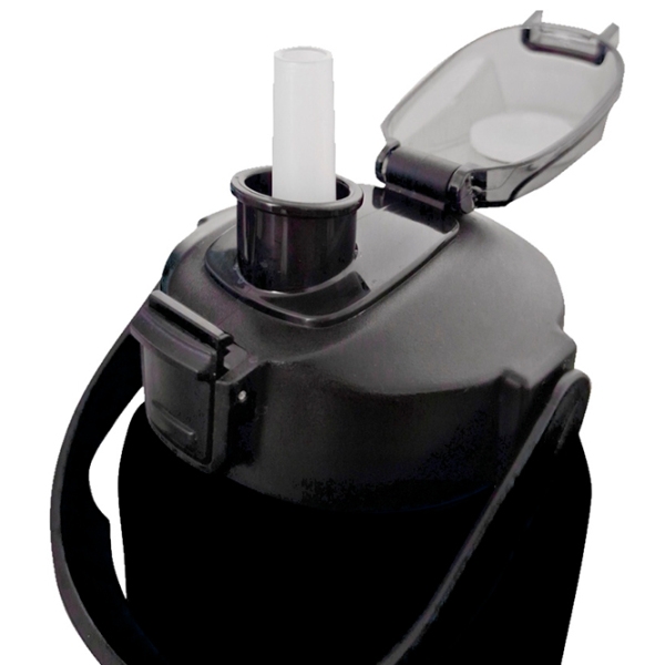 Sticle pentru apă OstroVit 5903933918594 Black 2000 ml photo 3