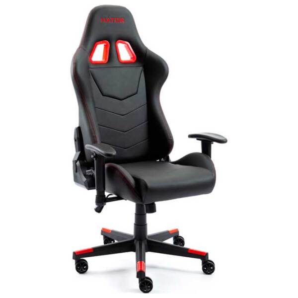 Scaun Gaming Hator Sport Light HTC-911 Black Red  photo 5