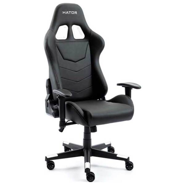 Scaun Gaming Hator Sport Light HTC-912 Black White  photo 5