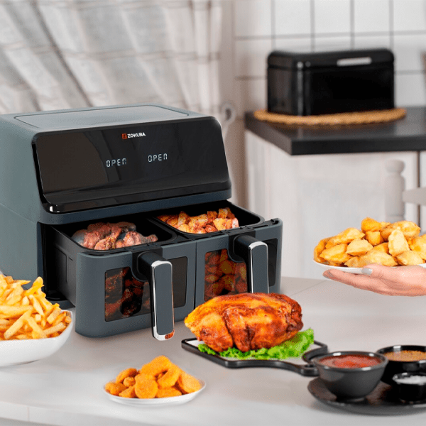Friteuză Zokura Z1385 Black 1350&nbsp;W photo 4