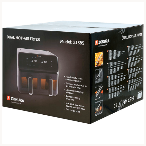 Friteuză Zokura Z1385 Black 1350&nbsp;W photo 5