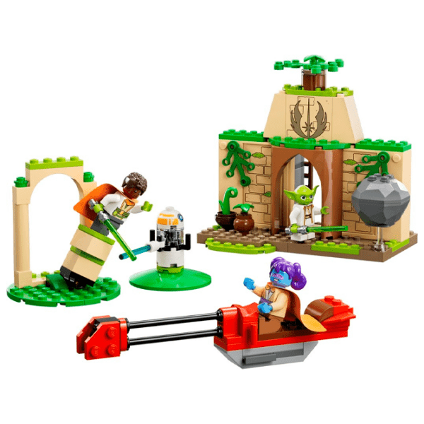 Constructor LEGO Tenoo Jedi Temple Multicolor Numărul de piese 124, 4+ photo 2