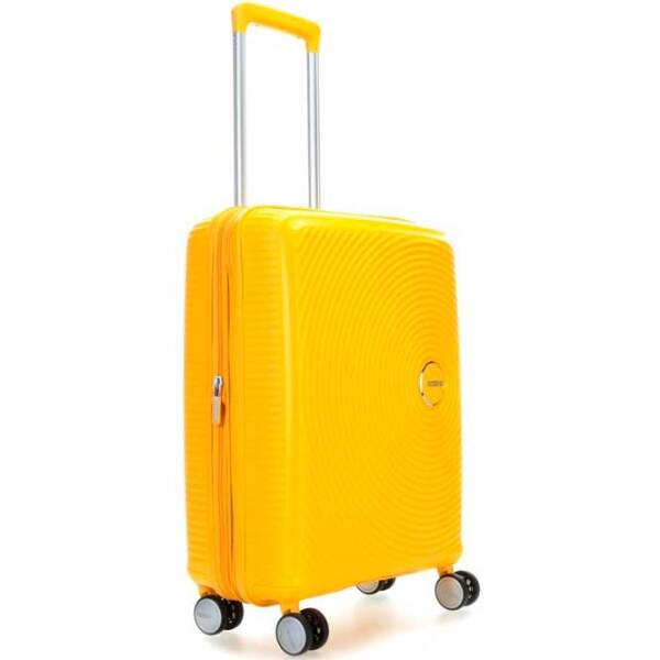Чемодан American Tourister Soundbox Spinner Expandable Желтый Bass 35.5л   photo 3