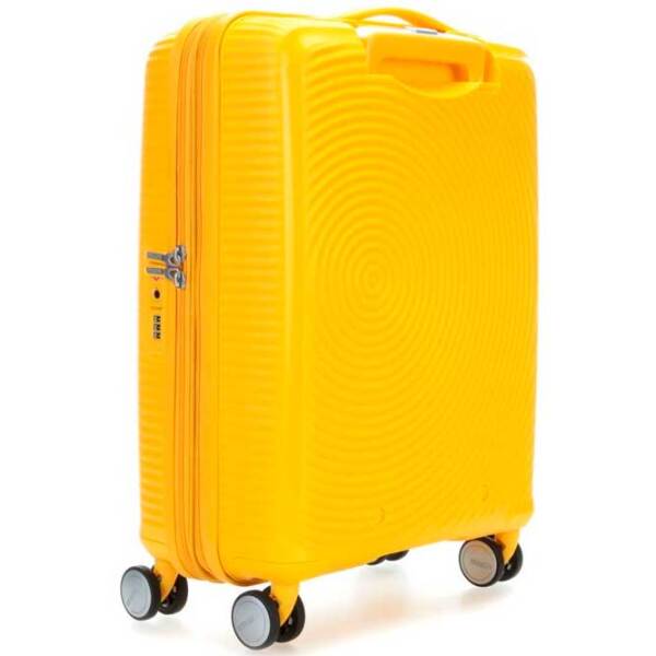 Чемодан American Tourister Soundbox Spinner Expandable Желтый Bass 35.5л   photo 4