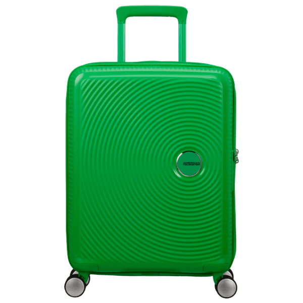 Чемодан American Tourister Soundbox Spinner Expandable Зеленый Bass 35.5л   photo 1