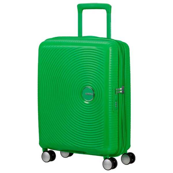 Чемодан American Tourister Soundbox Spinner Expandable Зеленый Bass 35.5л   photo 2