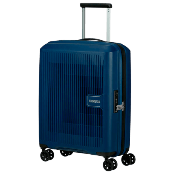 Чемодан American Tourister Aerostep Spinner Тёмно-синий 36л   photo 1