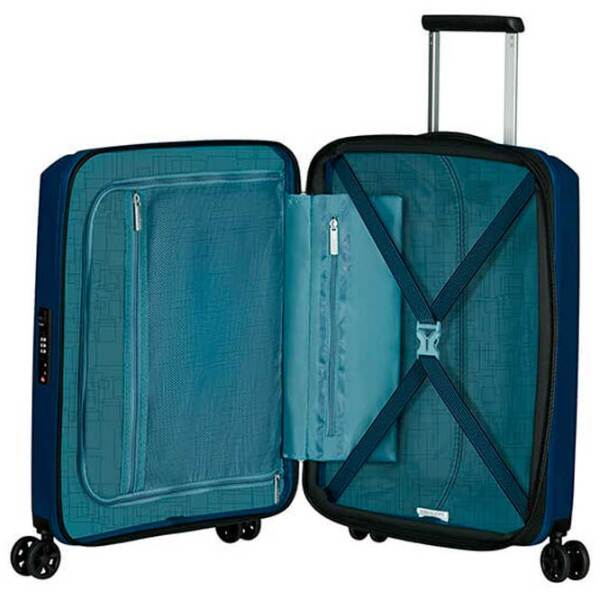 Чемодан American Tourister Aerostep Spinner Тёмно-синий 36л   photo 2